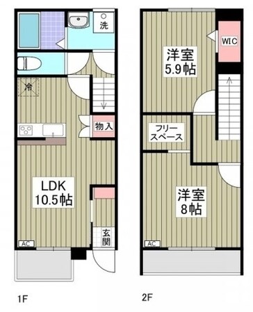 Maisonettepark大道の物件間取画像